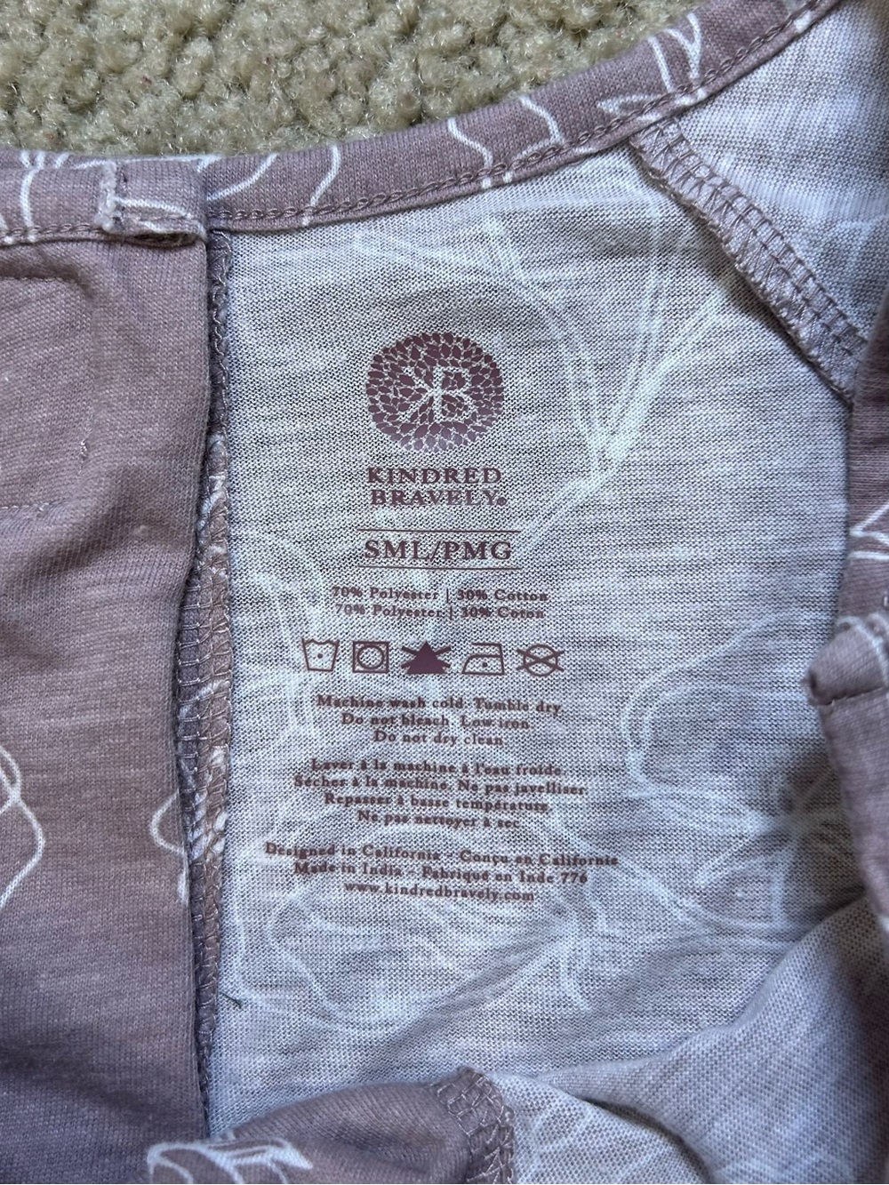Women’s Labor & Delivery Gown and Postpartum Recovery Belt - Picture 3 of 5